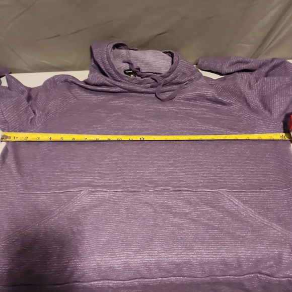 Champion Purple Hooded Sweatshirt - Picture 3 of 5